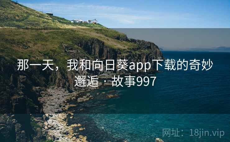 那一天，我和向日葵app下载的奇妙邂逅 · 故事997
